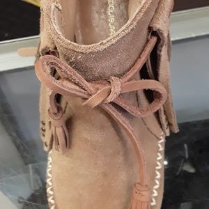 Ugg ankle suede NEW Fringe boots